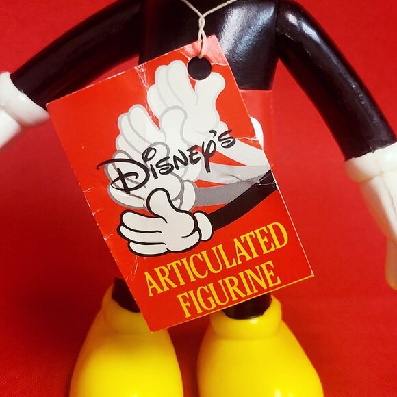 Vintage Disney Articulated Micky Mouse Figurine - Picture 12 of 16